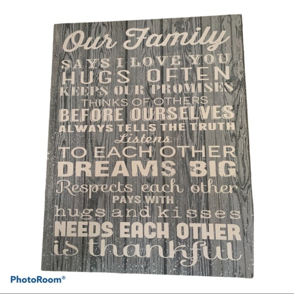 Canvas wall decor